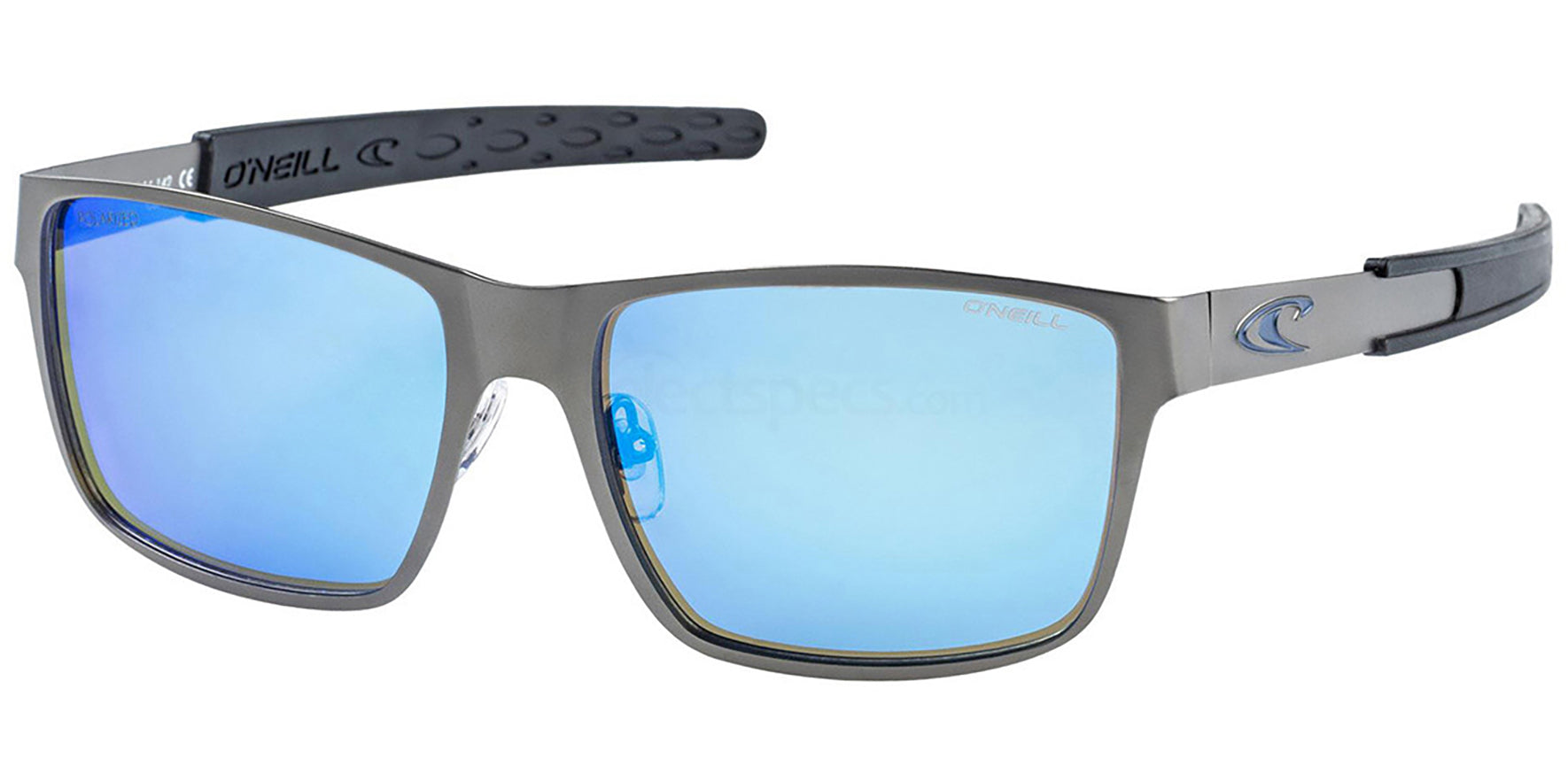 O'Neill Clipper Polarized Metal Square w/ Mirror Lens - Eyedictive