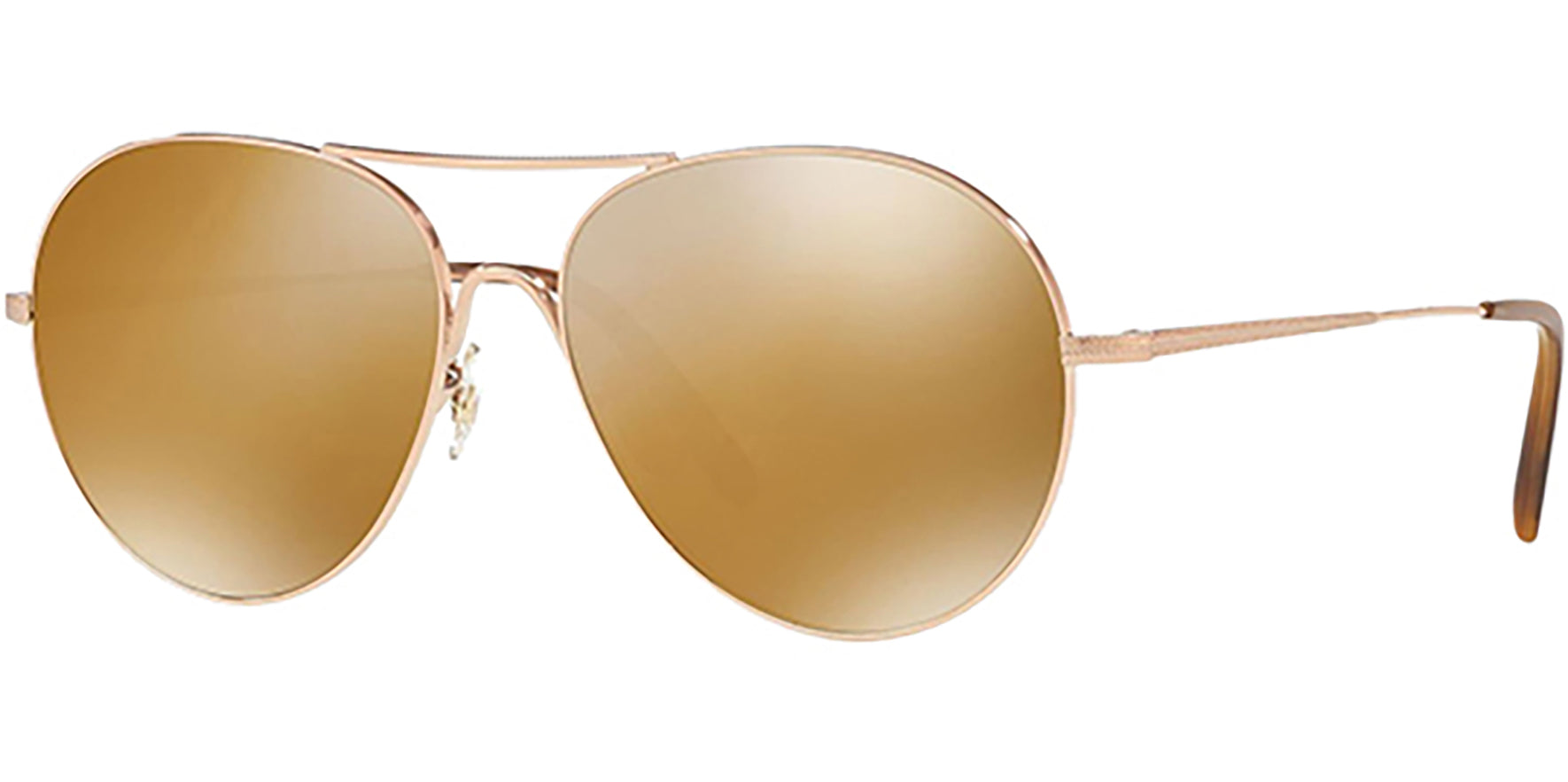 Oliver Peoples Rockmore Steel Pilot w/ Glass Lens - Eyedictive