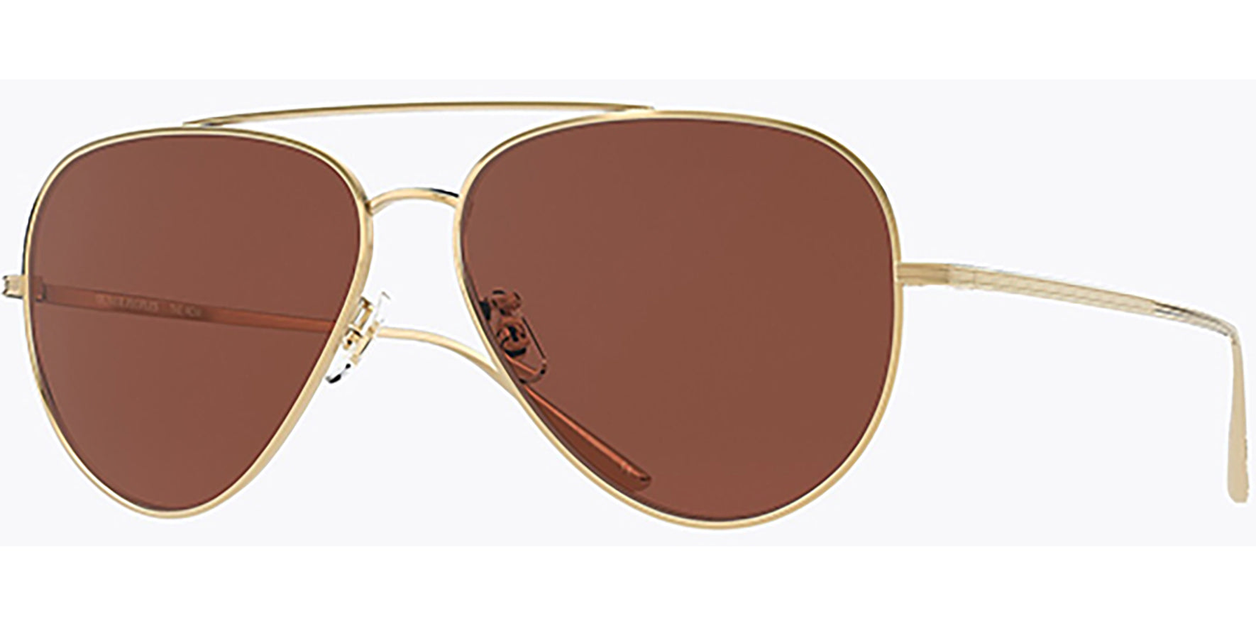 Oliver Peoples Casse Titanium Aviator w/ Glass Lens - Eyedictive