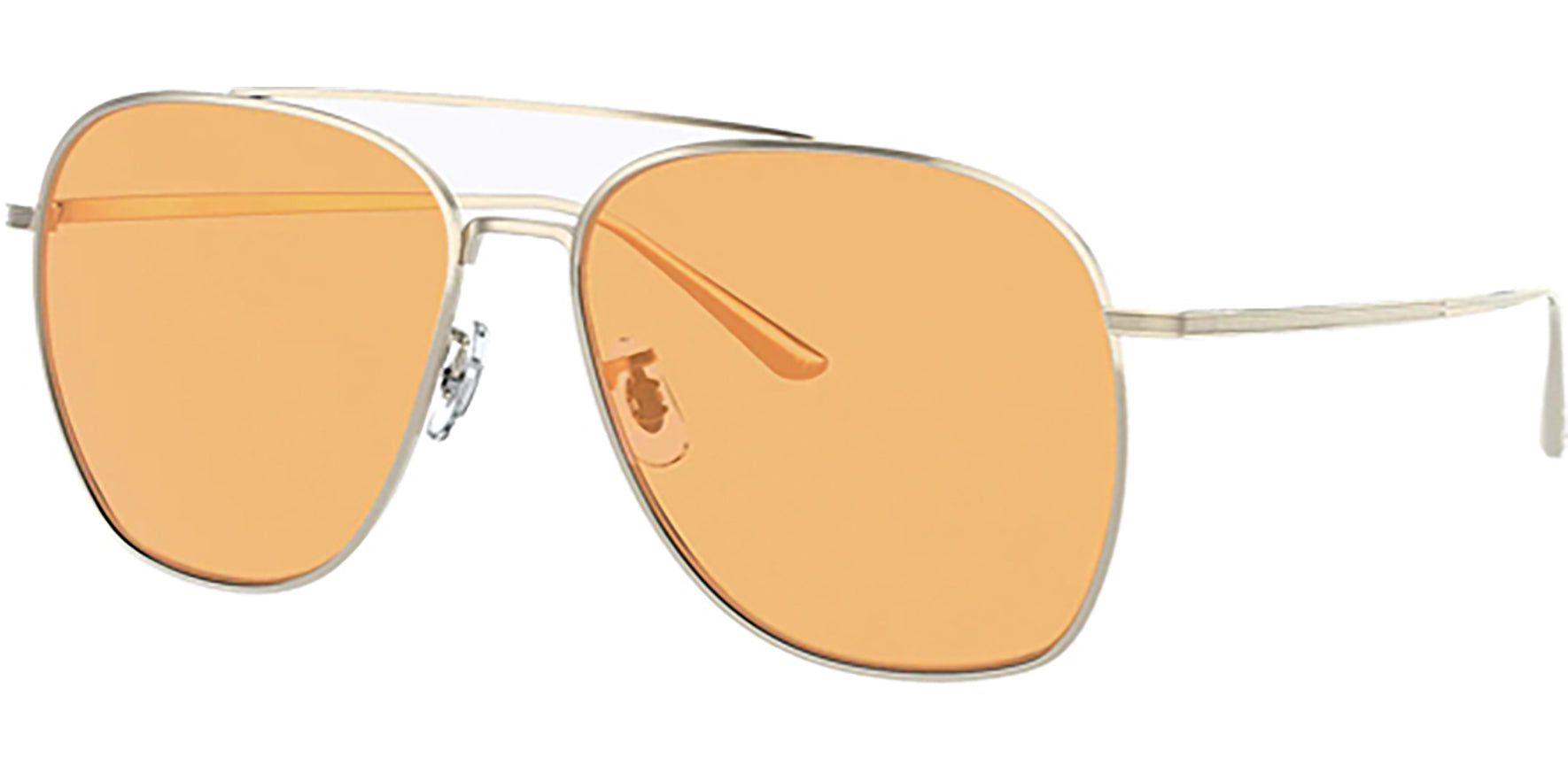 Oliver Peoples Ellerston Gold-Tone Titanium Navigator w/ Photochromic Lens - Eyedictive