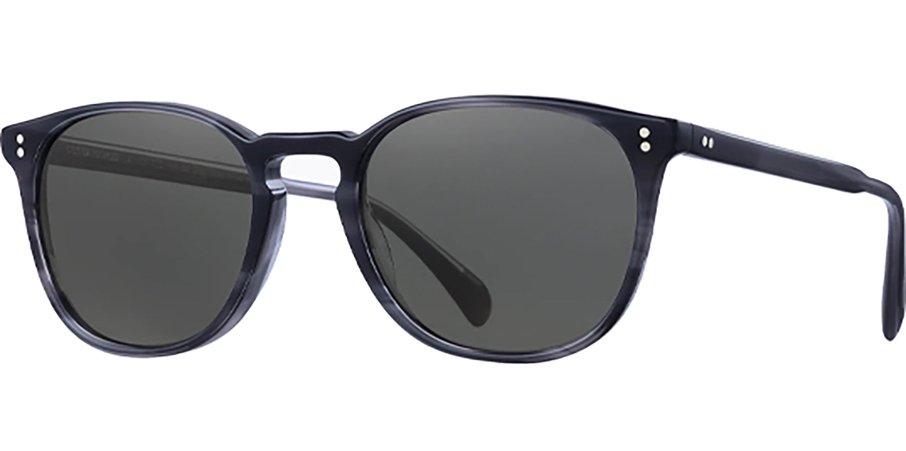 Oliver Peoples Finley Esq. Polarized Round w/ Glass Lens - Eyedictive