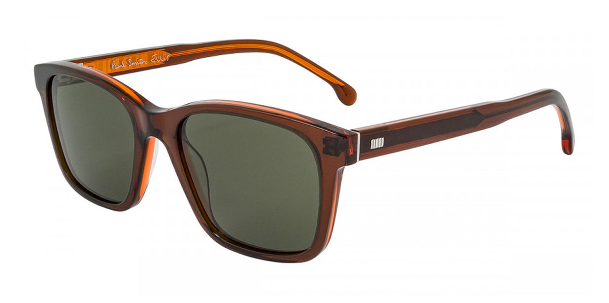 Paul Smith Ellis Square Sunglasses w/ 5-Barrel Steel Hinges