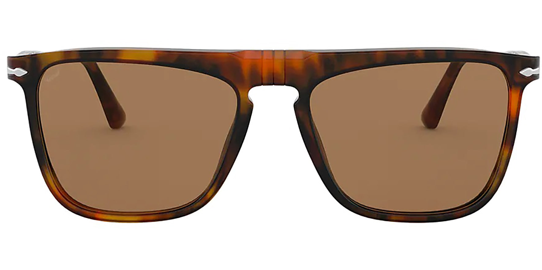 Persol Caffe Handmade Flat Top Square w/ Glass Lens