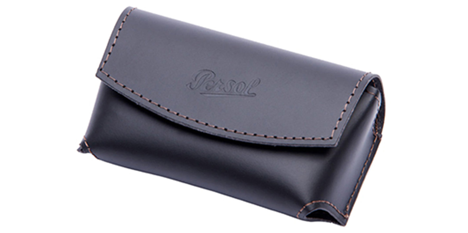 Persol Polarized Caffe Foldable Pilot w/Glass Lens - Eyedictive