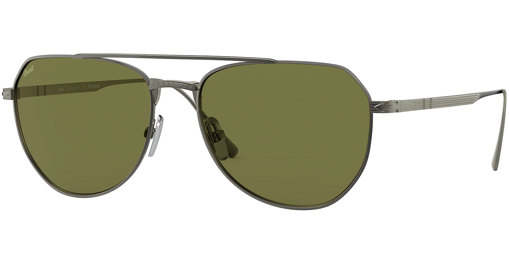 Persol Handcrafted Titanium Pilot w/ Glass Lens - Eyedictive