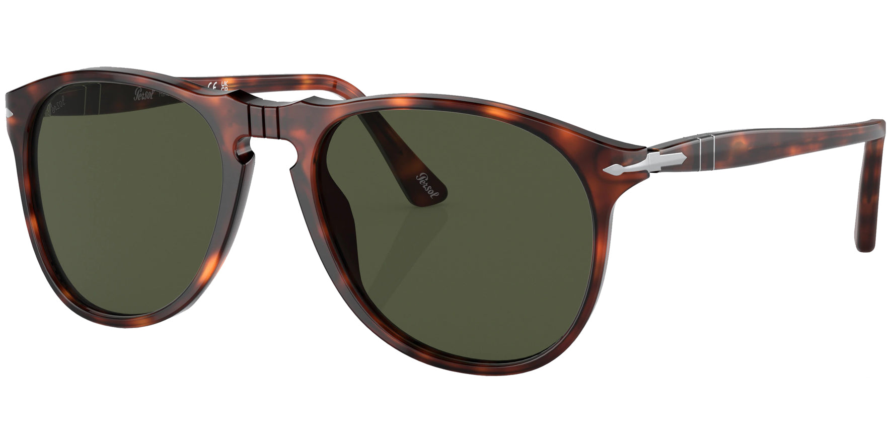 Persol Havana Pilot w/ Glass Lens - Eyedictive