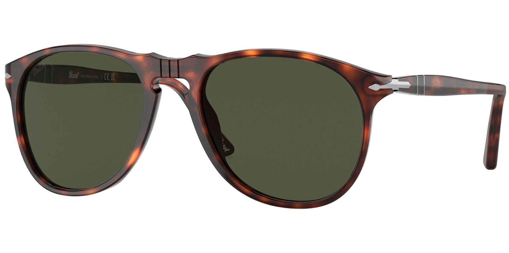 Persol Havana Pilot w/ Glass Lens - Eyedictive