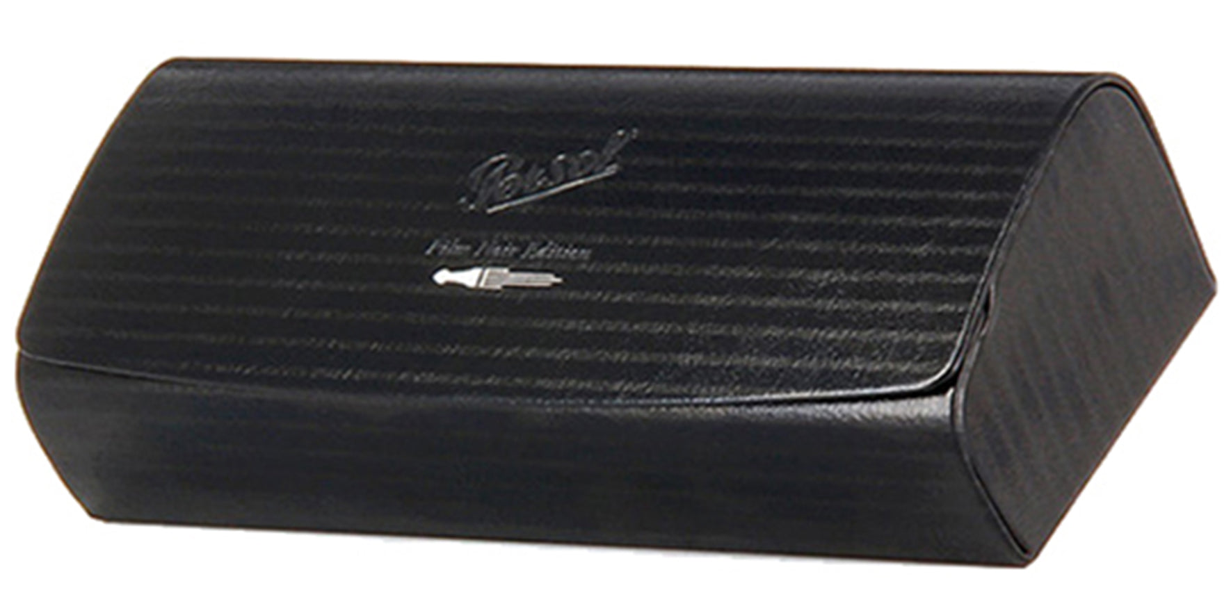 Persol Polarized Black Pilot w/ Glass Lens - Eyedictive