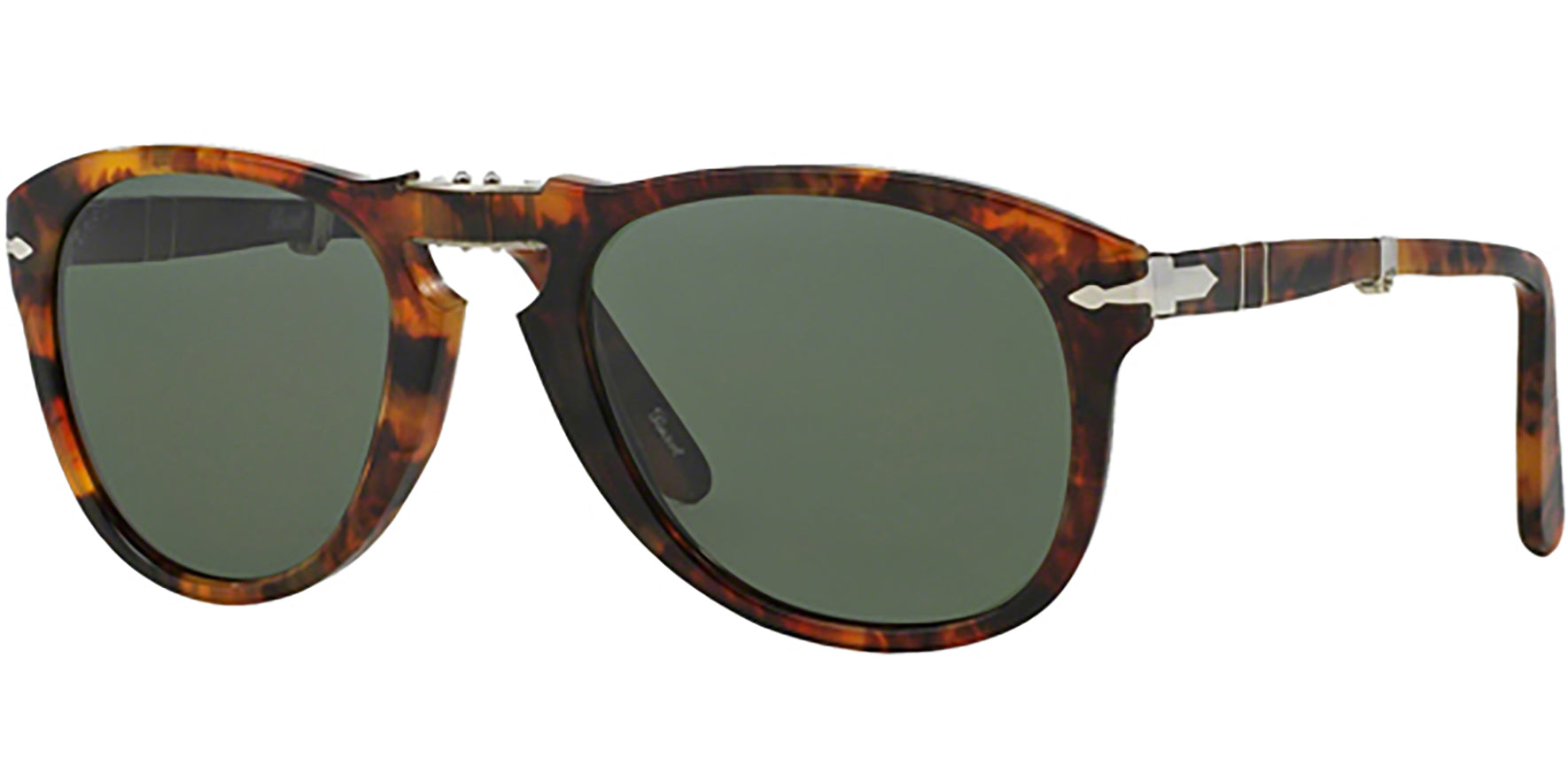 Persol Polarized Caffe Foldable Pilot w/Glass Lens - Eyedictive