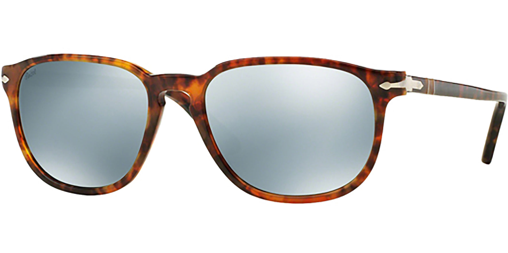 Persol Handcrafted Soft Square w/ Mirrored Glass Lens - Eyedictive