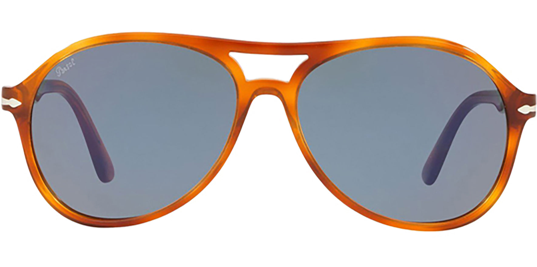 Persol Light Havana Pilot w/ Glass Lens - Eyedictive