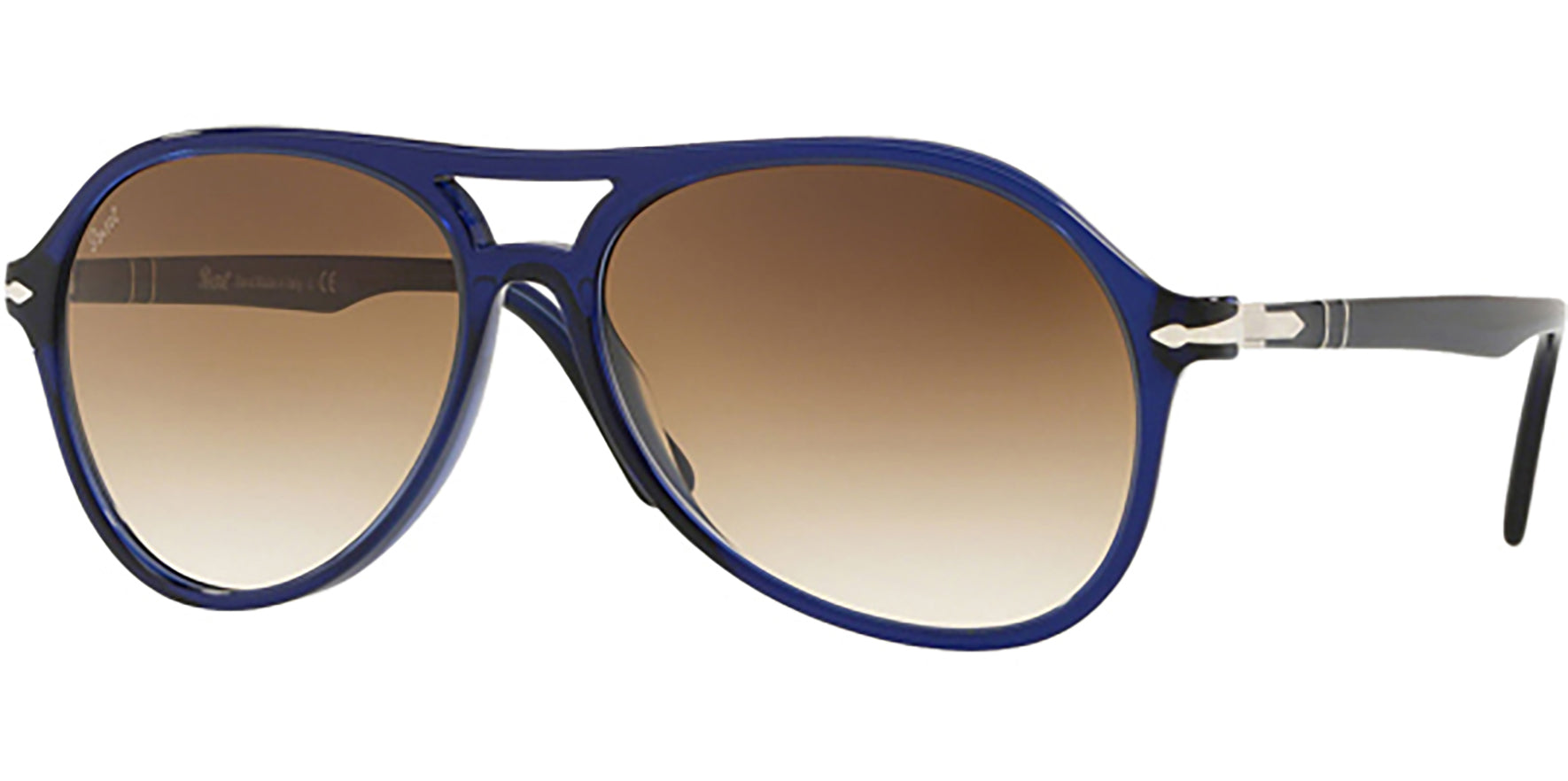 Persol Blue Pilot w/ Gradient Glass Lens - Eyedictive