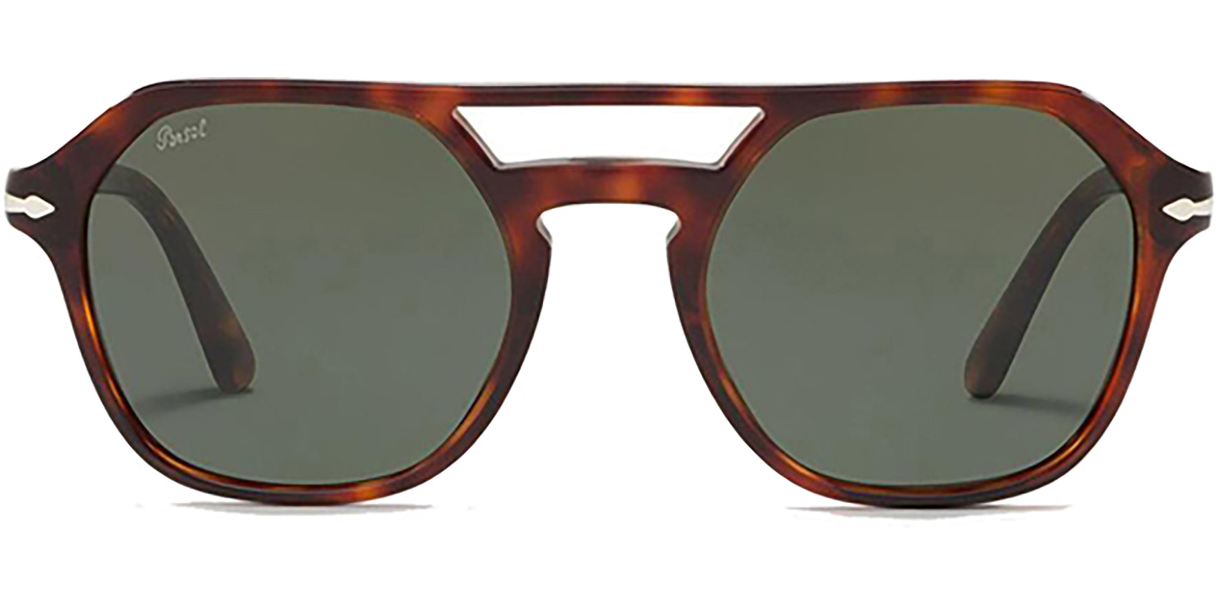 Persol Havana Flat Top w/ Tempered Glass Lens - Eyedictive