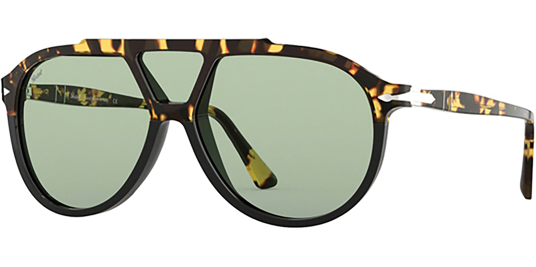 Persol Modified Pilot w/ Tempered Glass Lens - Eyedictive