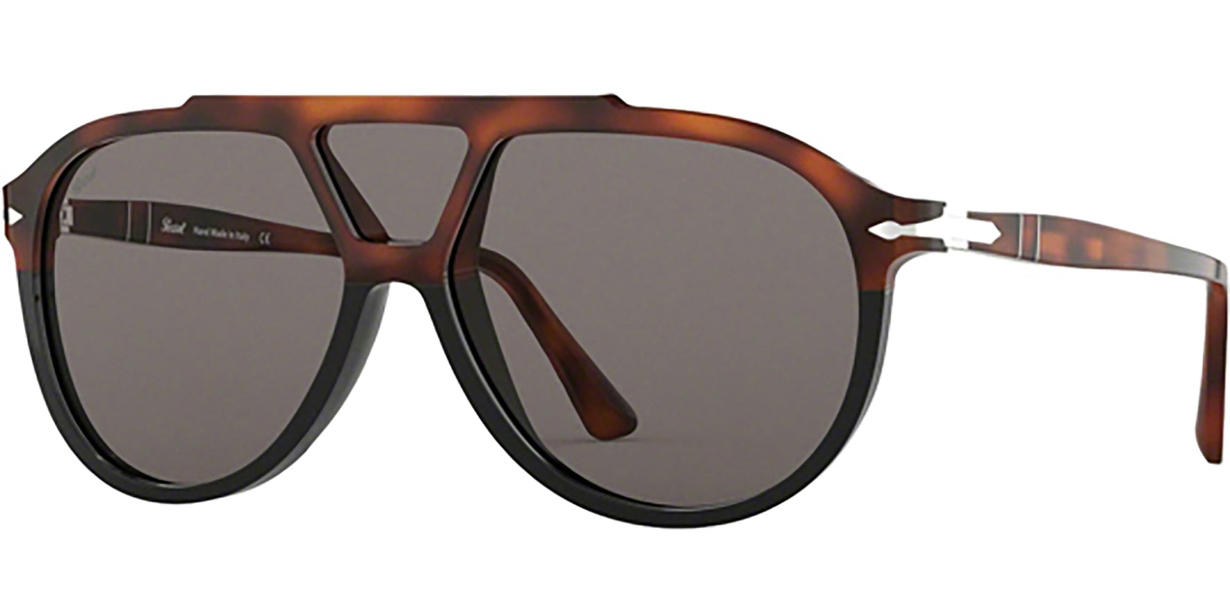 Persol Modified Pilot w/ Tempered Glass Lens - Eyedictive