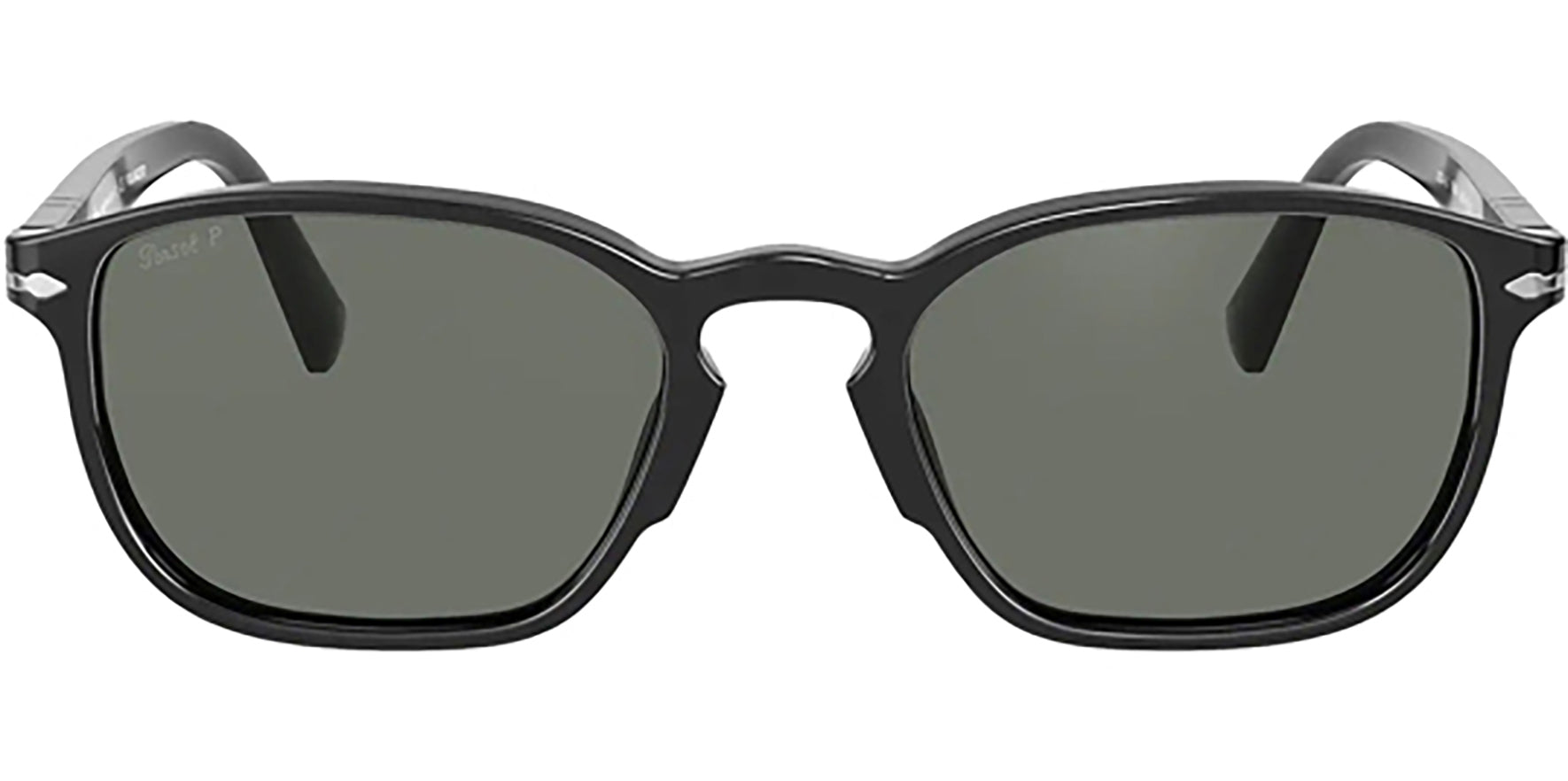 Persol Polarized Glass Lens Handmade Soft Square - Eyedictive