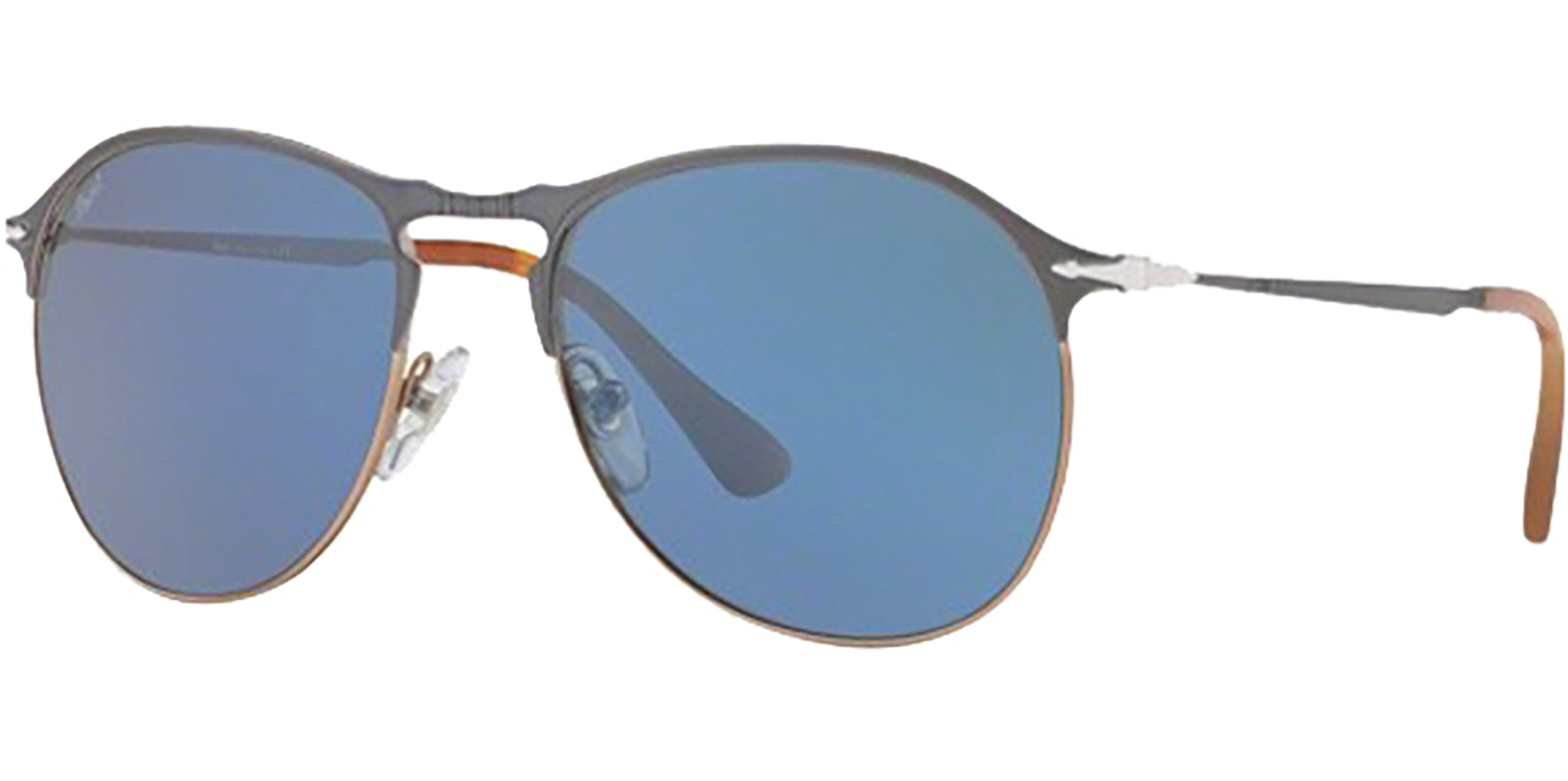 Persol Modified Aviator w/ Glass Mirror Lens - Eyedictive