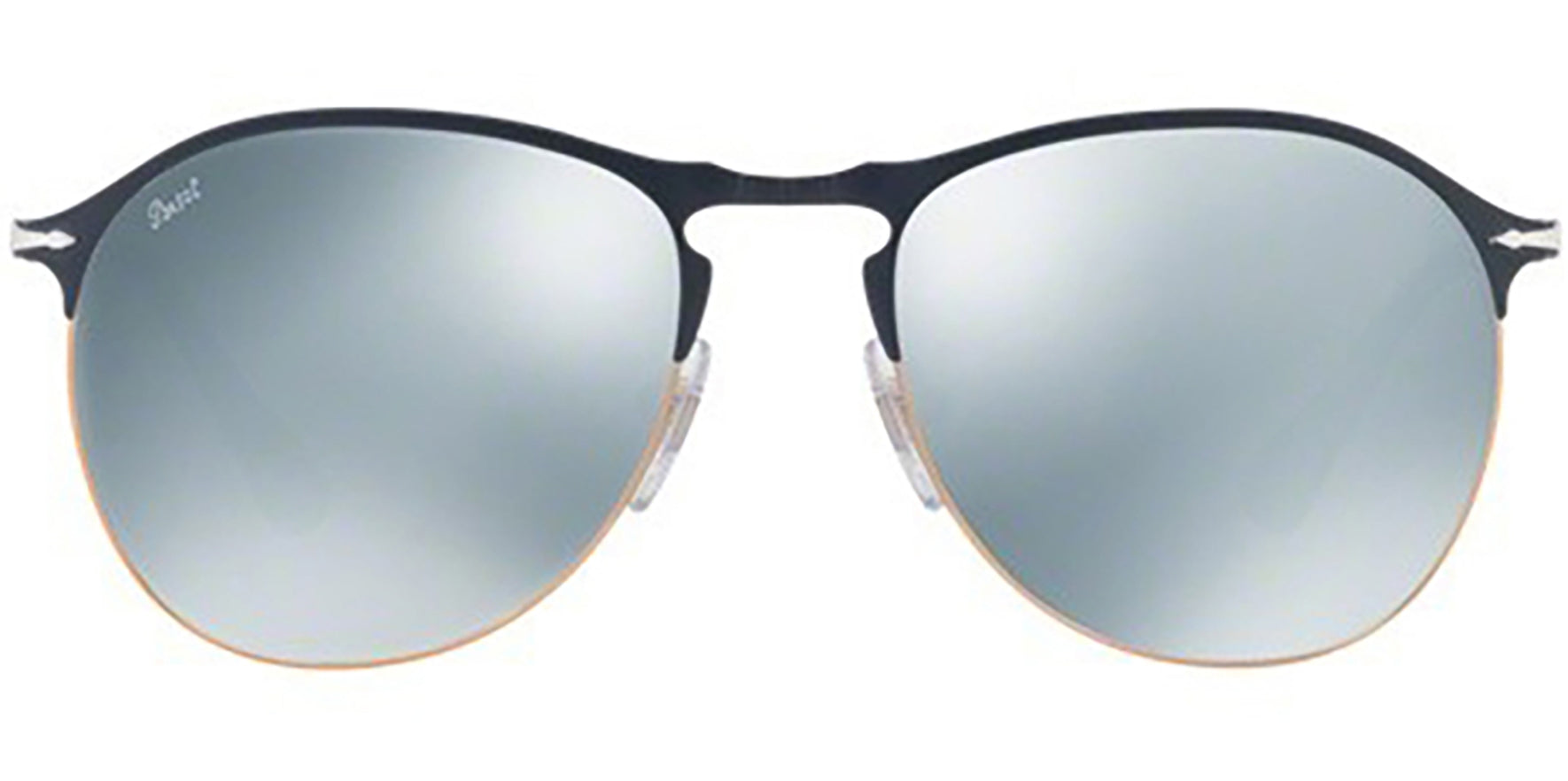 Persol Modified Aviator w/ Glass Mirror Lens - Eyedictive