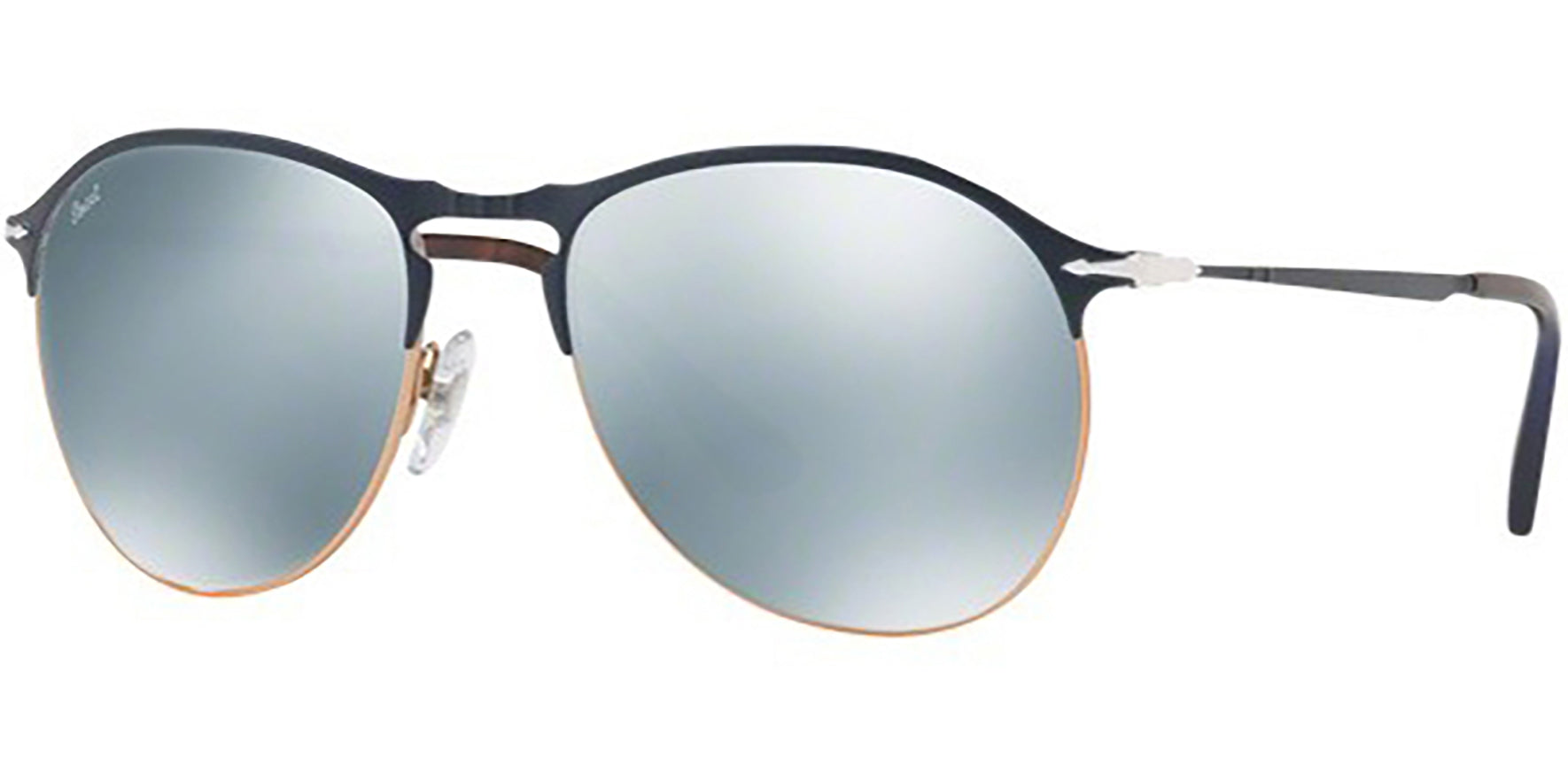 Persol Modified Aviator w/ Glass Mirror Lens - Eyedictive