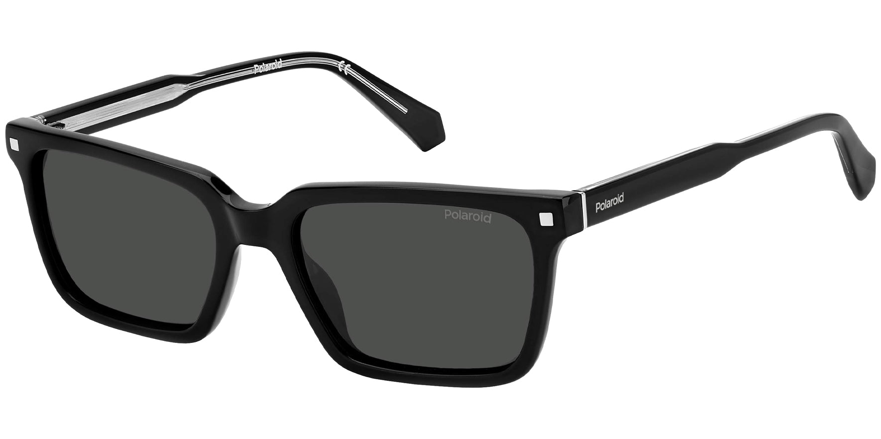 Polaroid Polarized Black Modern Rectangle