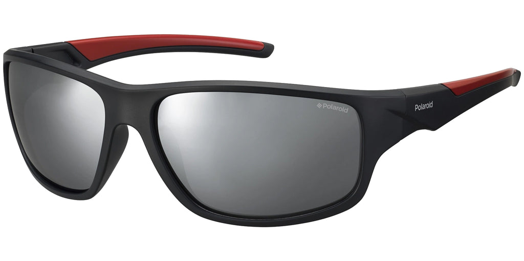 Polaroid Polarized Black/Red Sport Wrap w/ Mirror Lens – Eyedictive