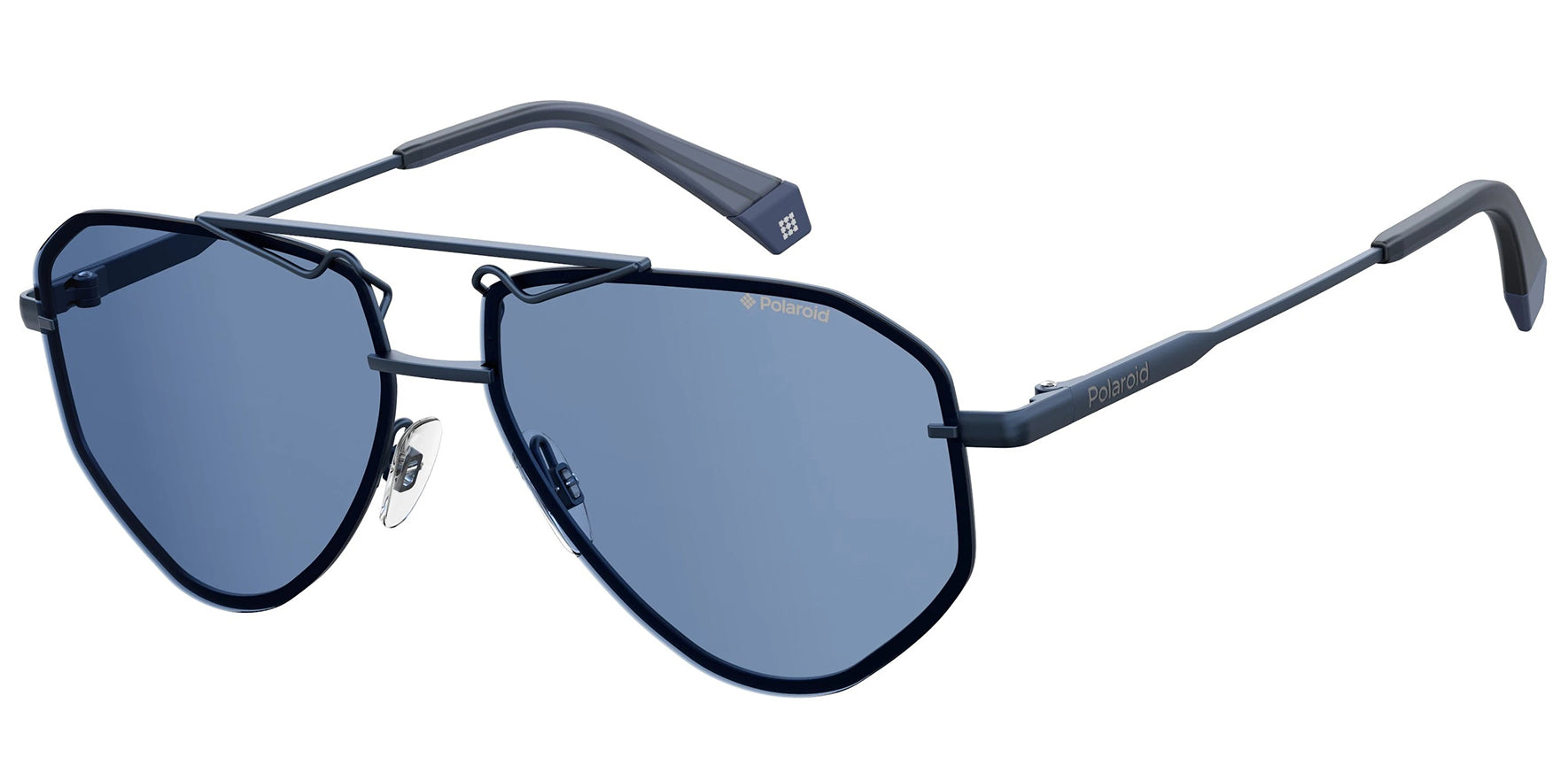 Polaroid Polarized Geometric Aviator - Eyedictive