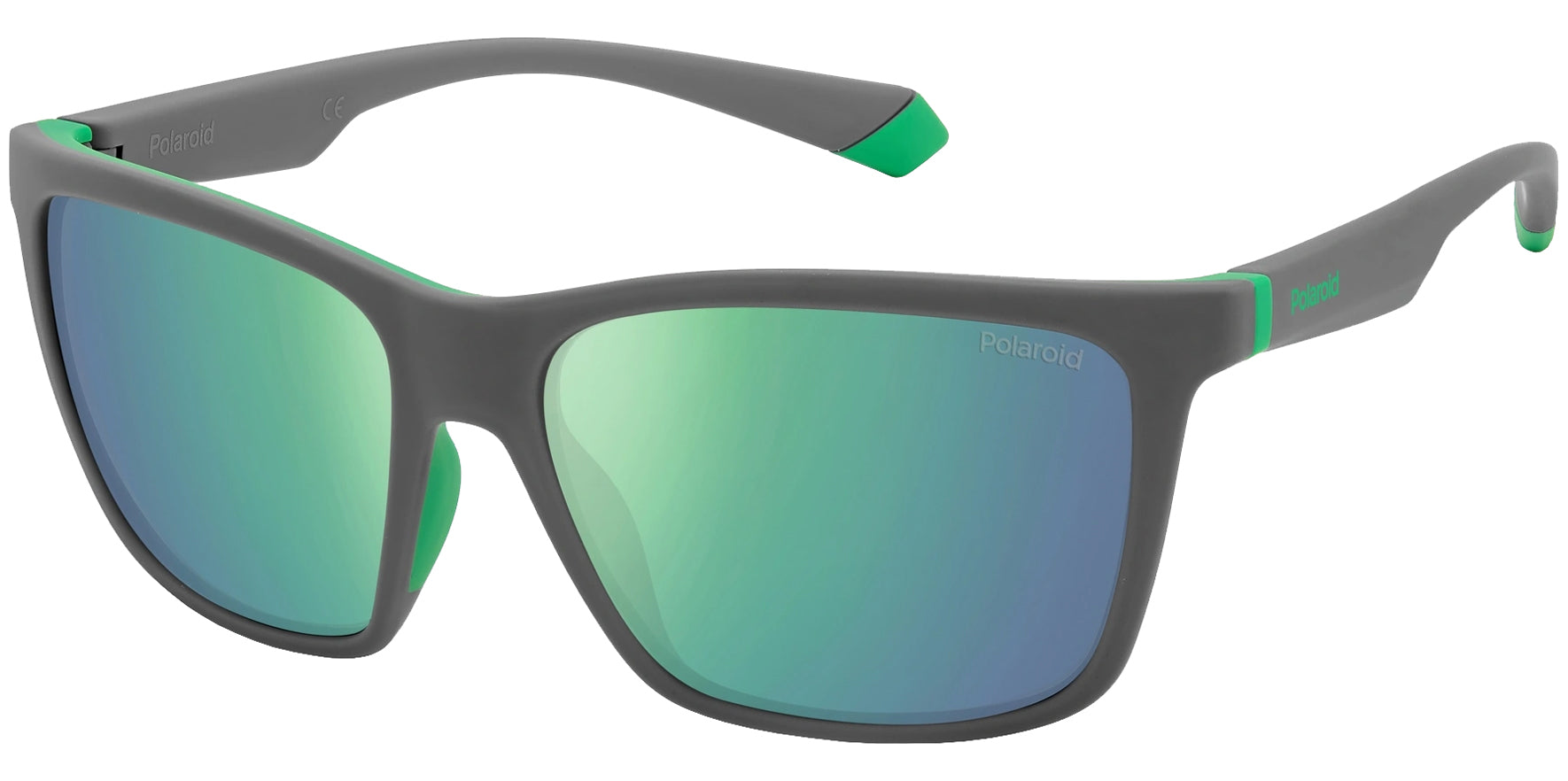 Polaroid Polarized Grey/Green Square Sport - Eyedictive