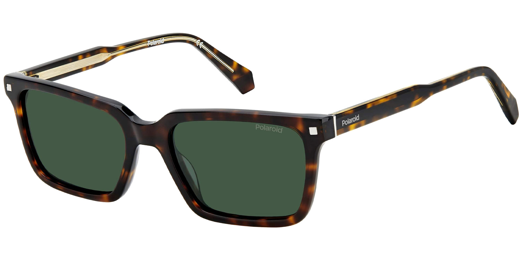 Polaroid Polarized Havana Rectangle - Eyedictive