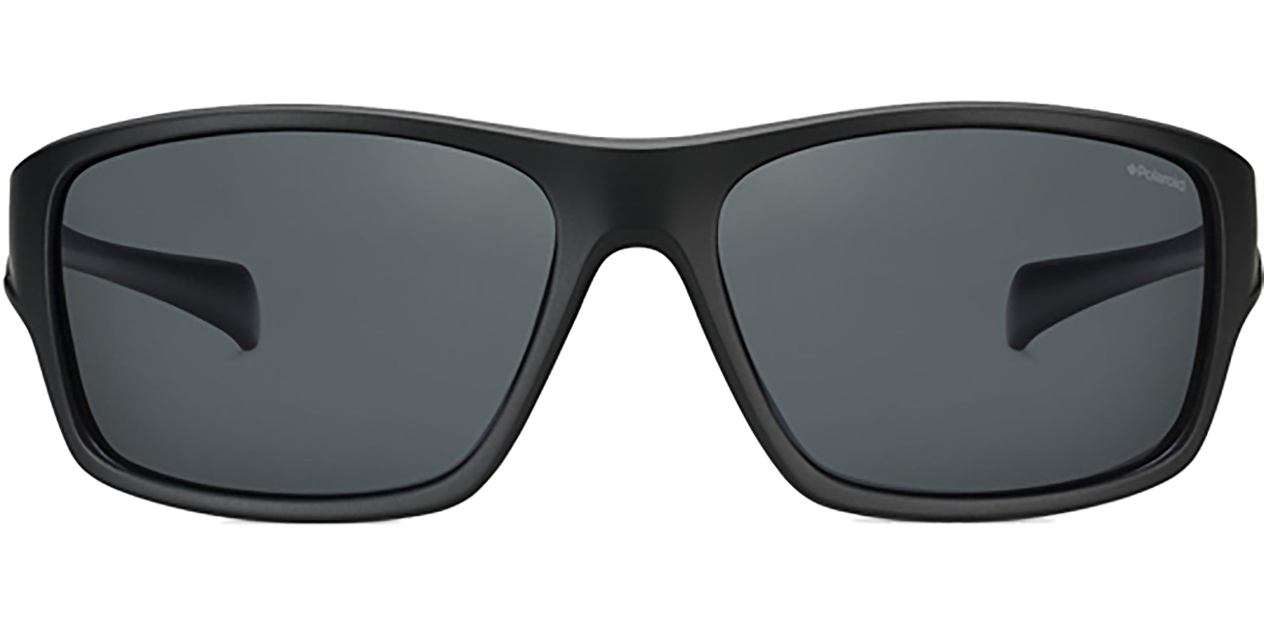 Polaroid Polarized Lightweight Black Sport Wrap - Eyedictive