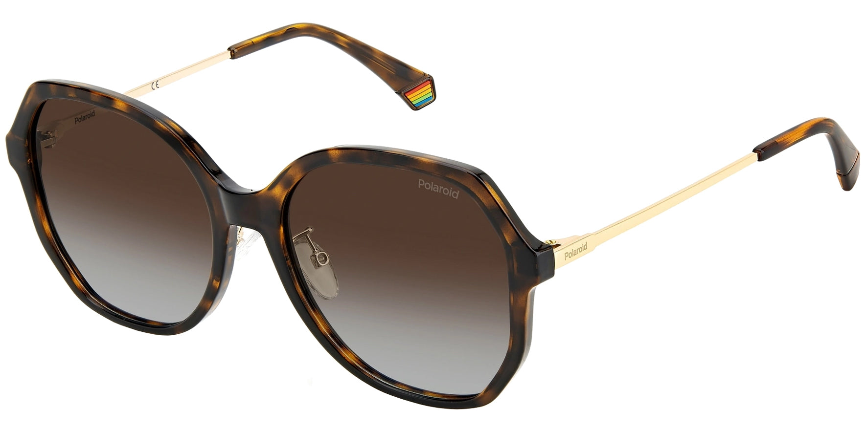 Polaroid Polarized Oversized Geometric Round