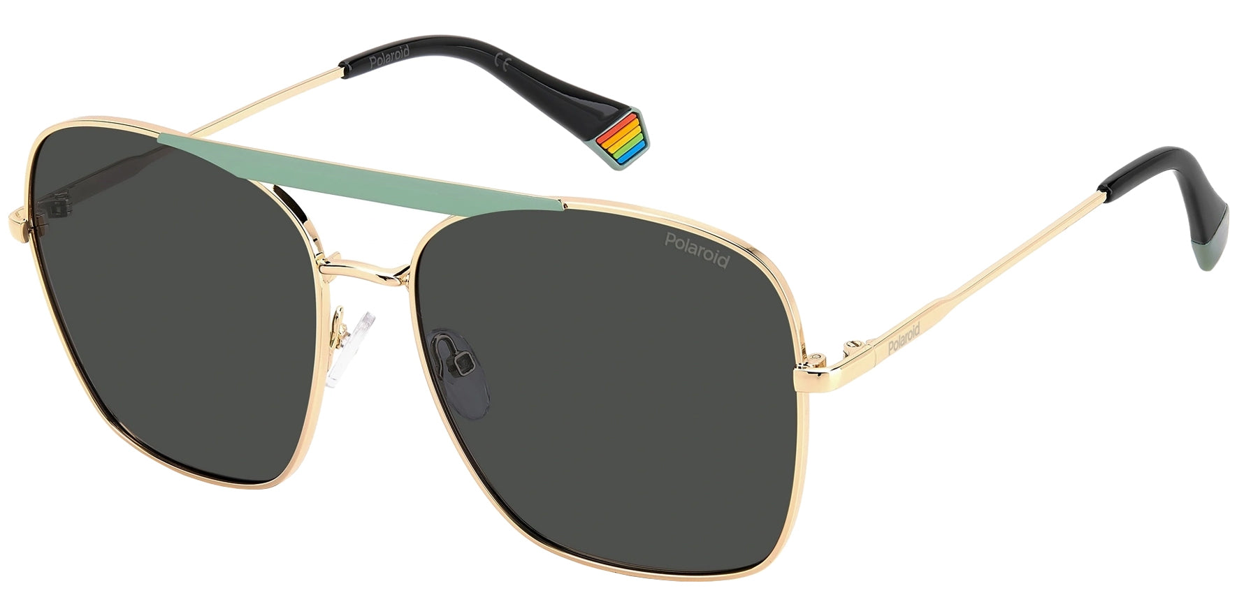 Polaroid Polarized Stylized Square Aviator