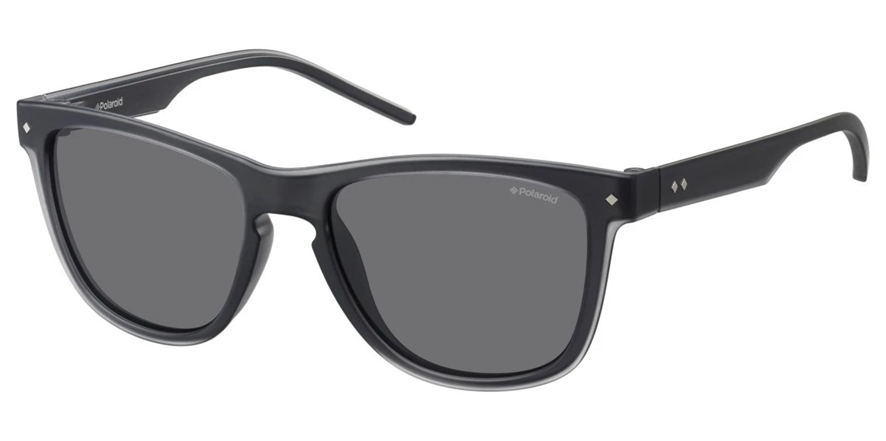 Polaroid Polarized Transparent Grey Soft Square - Eyedictive