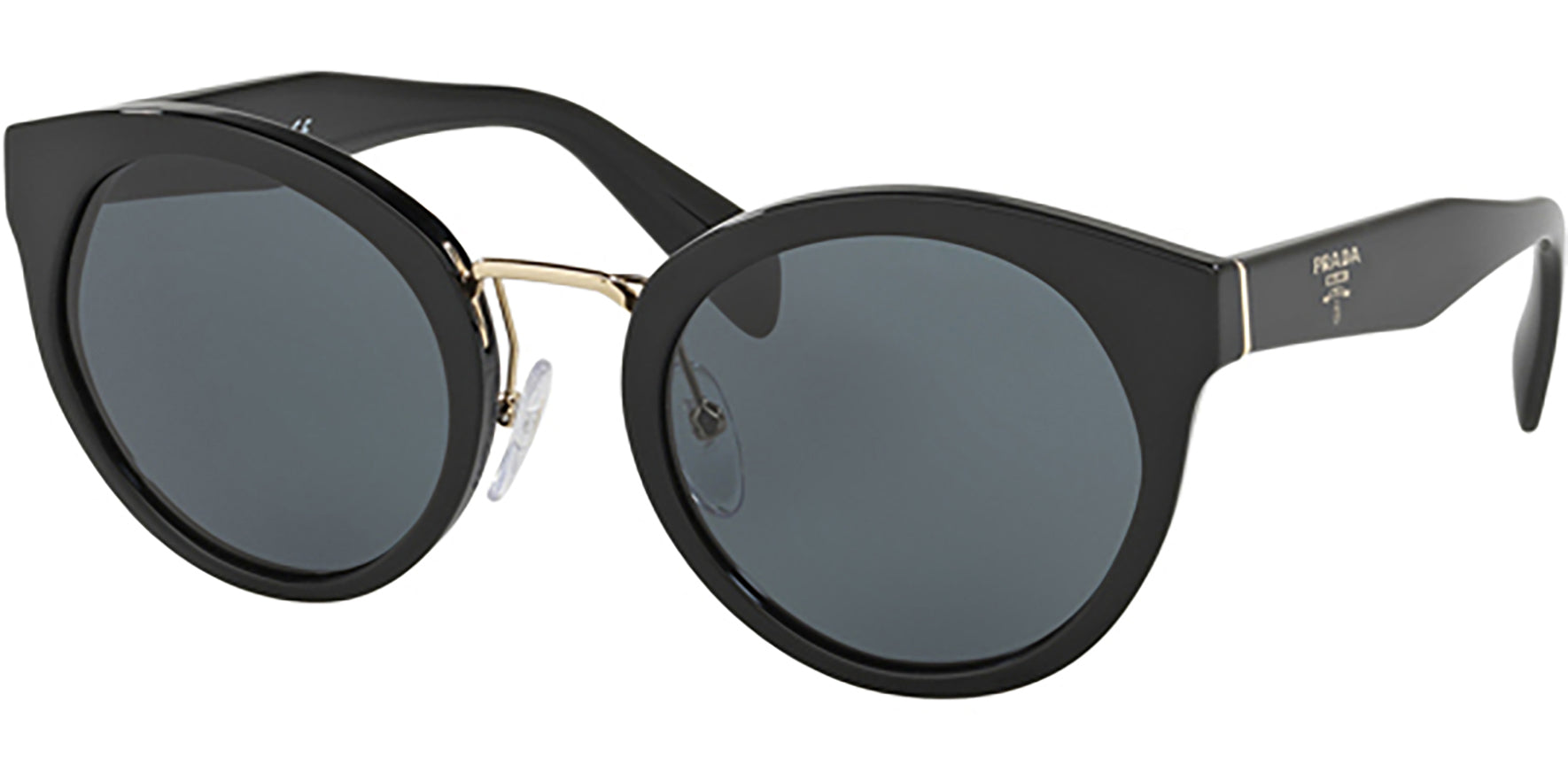 Prada Black Phantos w/ Grey Lens - Eyedictive