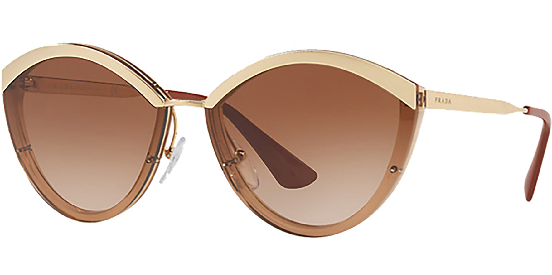 Prada Cinema Collection Sand Gold/Brown Cat-Eye - Eyedictive