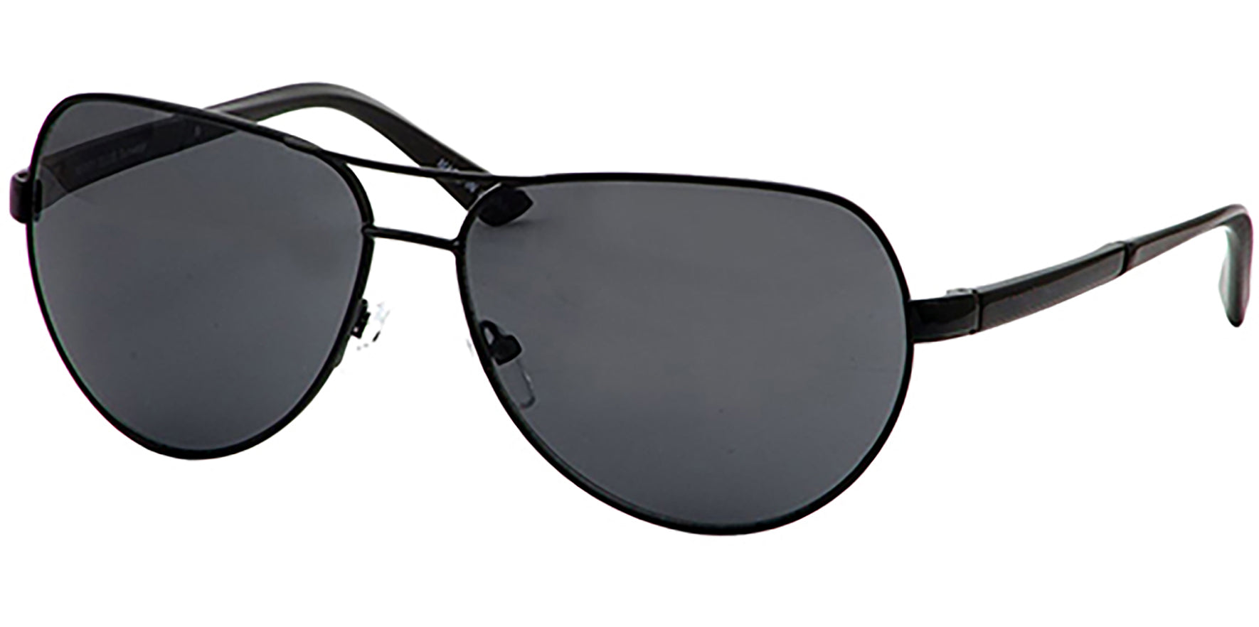 Perry Ellis Aviator Black Classic w/ Spring Hinges - Eyedictive