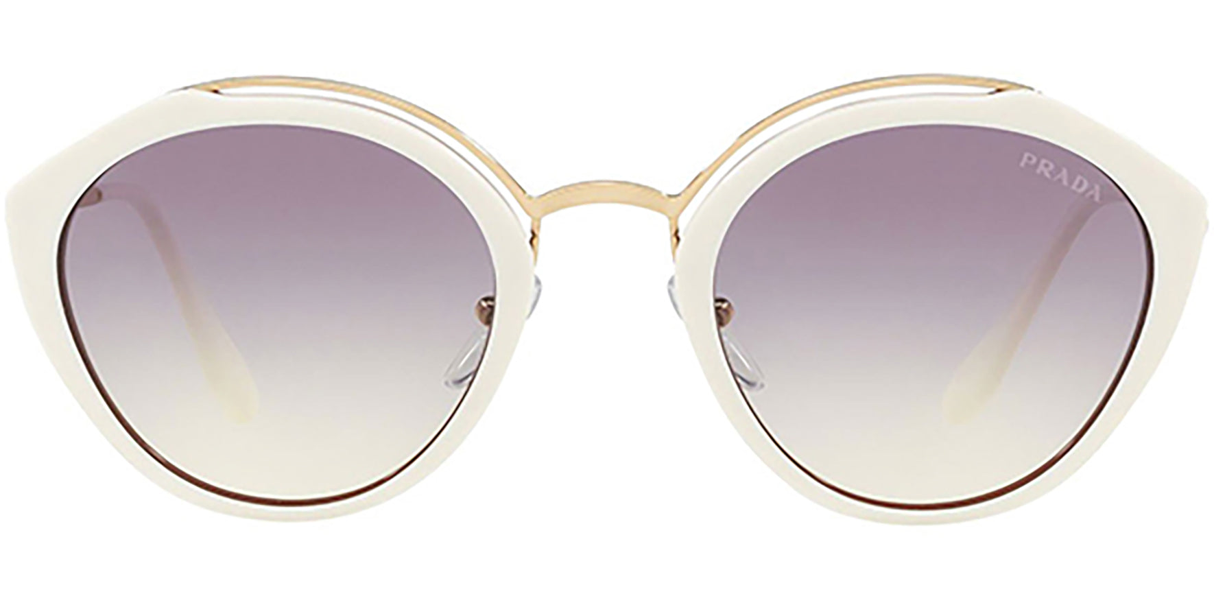 Prada Conceptual Rounded Cat-Eye w/ Gradient Lens - Eyedictive