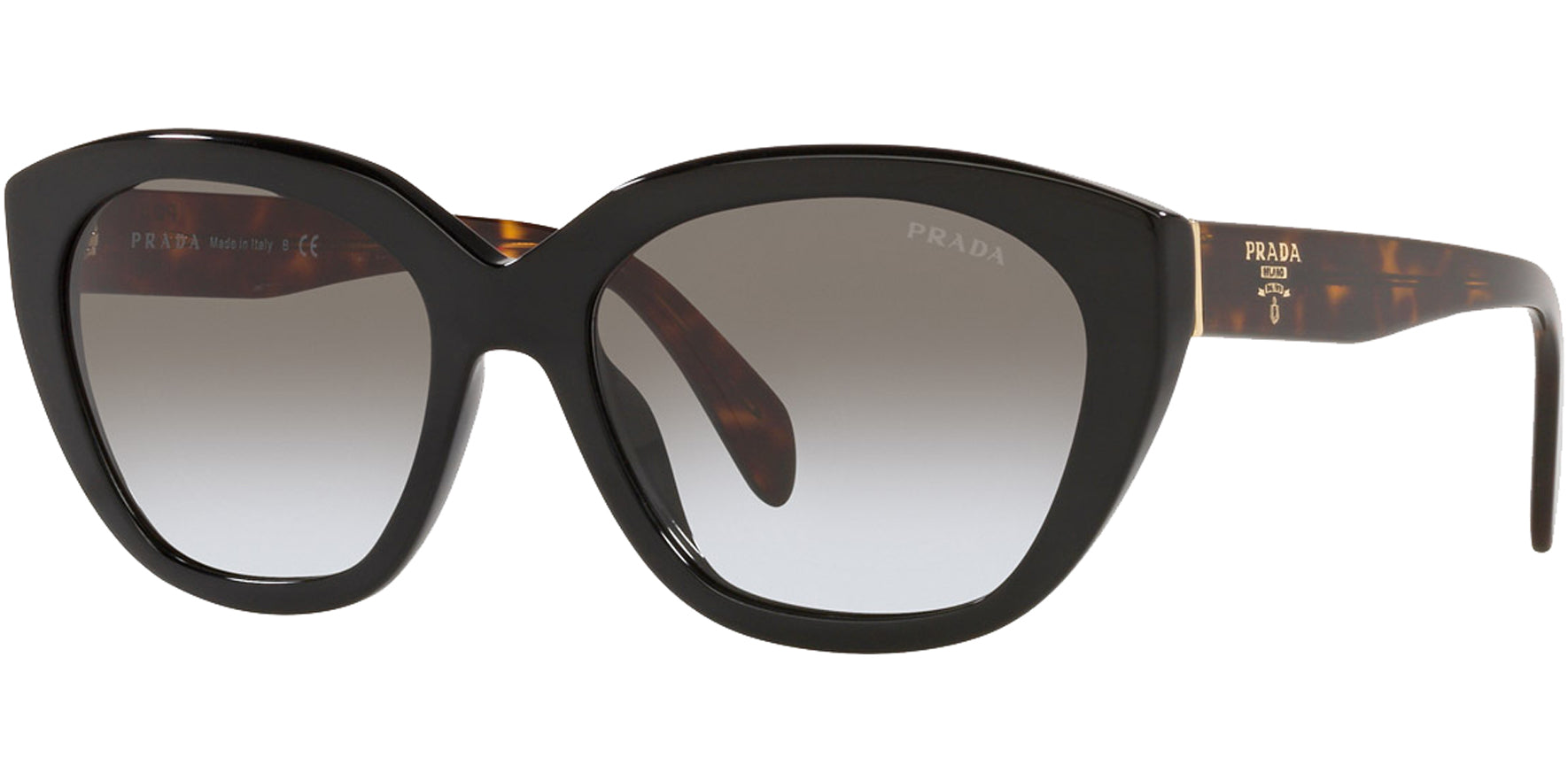 Prada Black Squared Cat Eye - Eyedictive