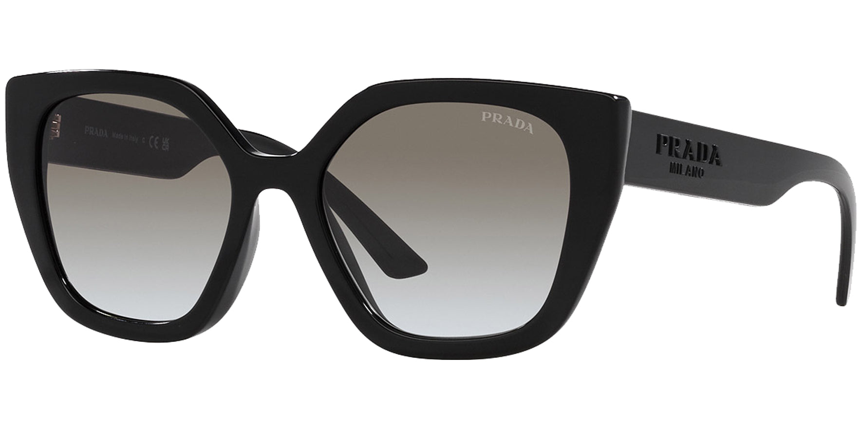 Prada Geometric Cat Eye w/ Gradient Lens - Eyedictive