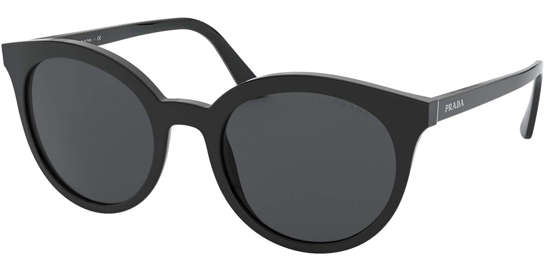 Prada Heritage Black Rounded Cat Eye - Eyedictive