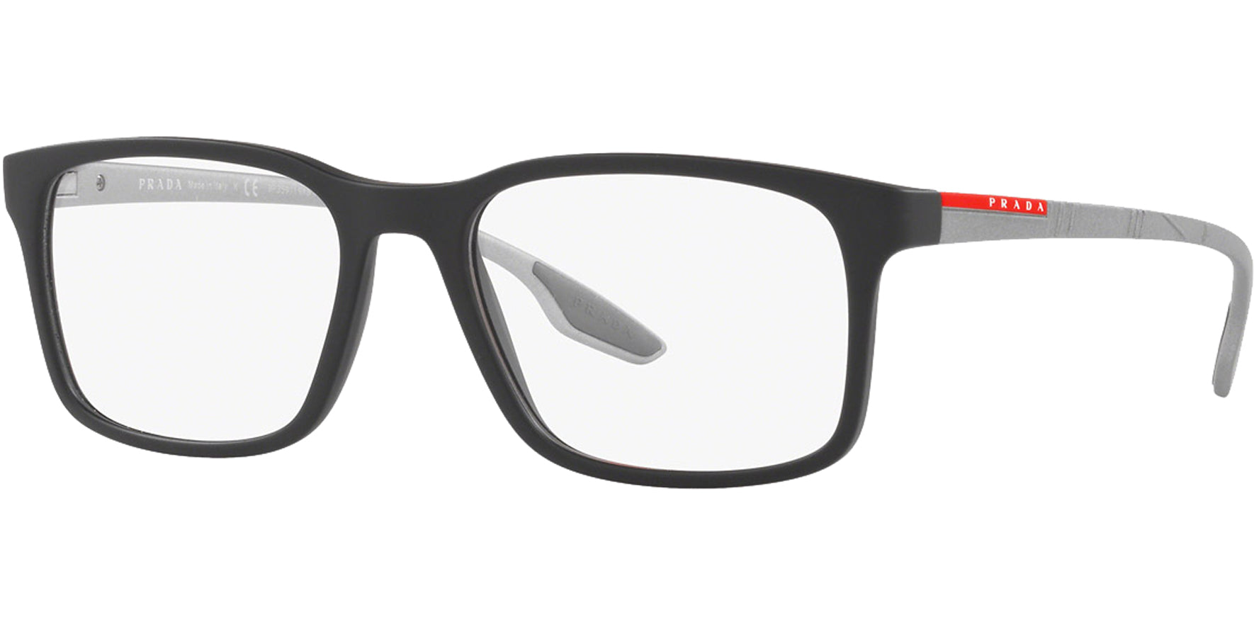 Prada Linea Rossa Lifestyle Soft Square Eyeglass Frames - Eyedictive