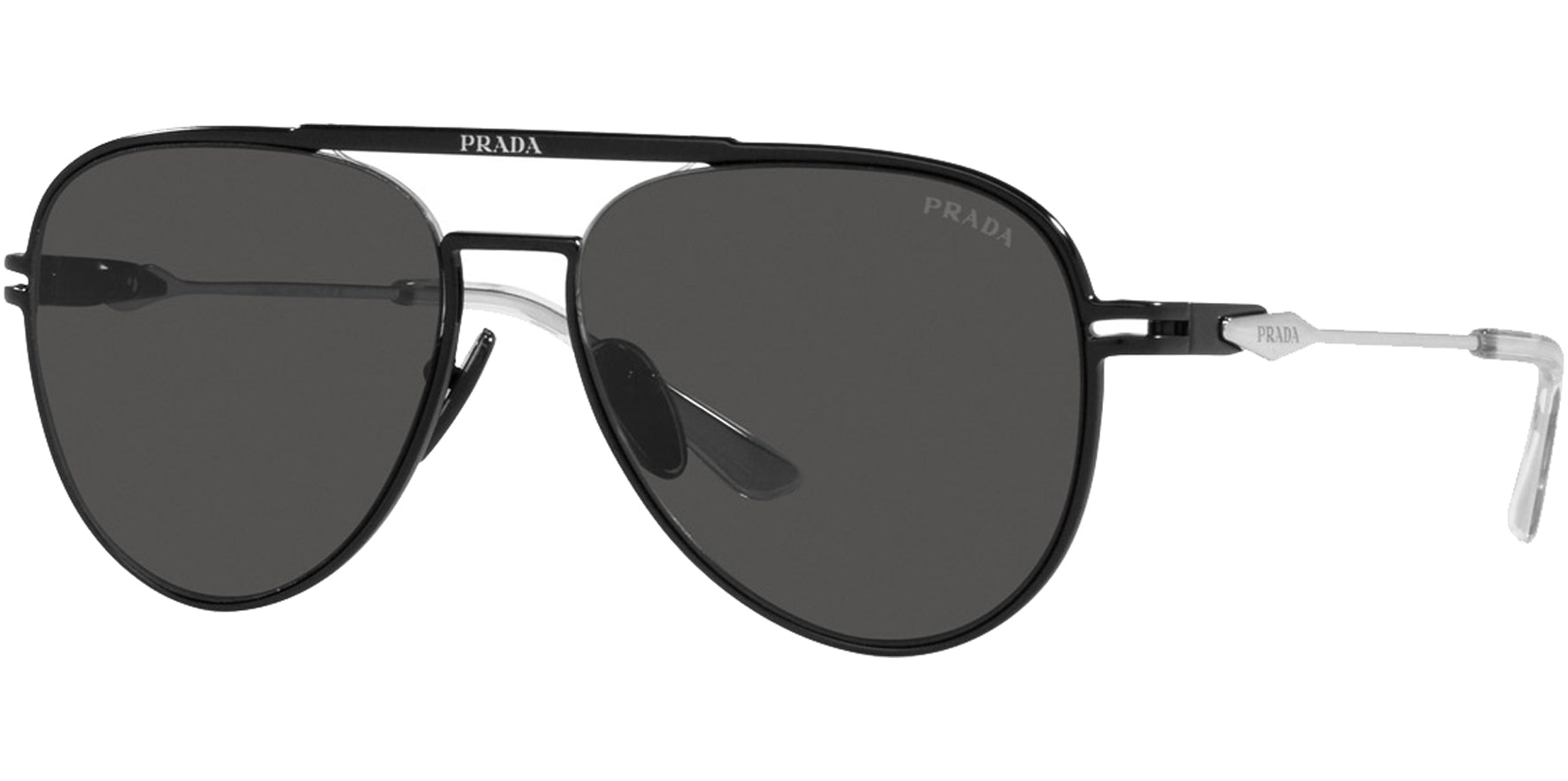 Prada Matte Black Aviator - Eyedictive