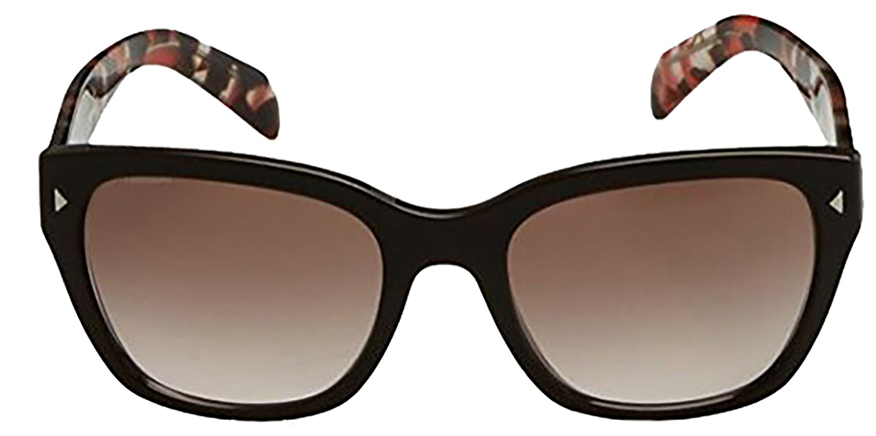 Prada Brown Oversize w/ Translucent Orange - Eyedictive