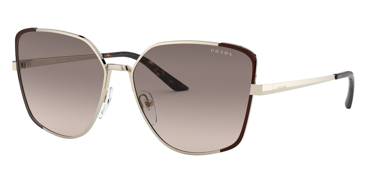 Prada Pale Gold-Tone Butterfly w/ Gradient Lens - Eyedictive