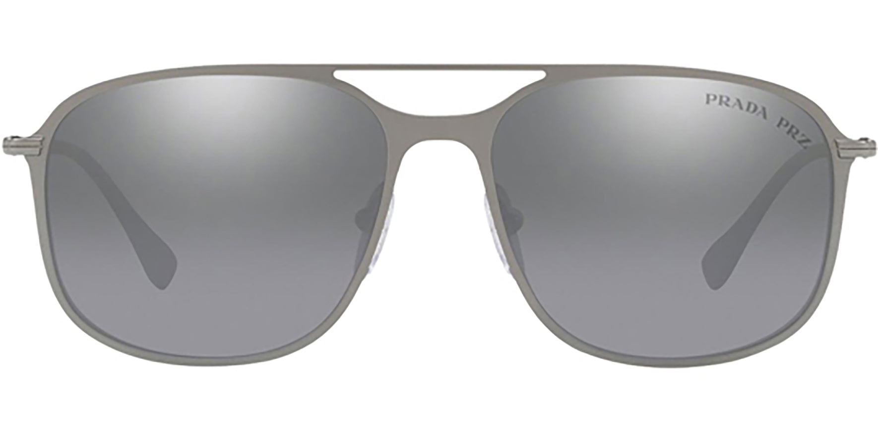 Prada Linea Rossa Polarized Matte Gunmetal Pilot - Eyedictive