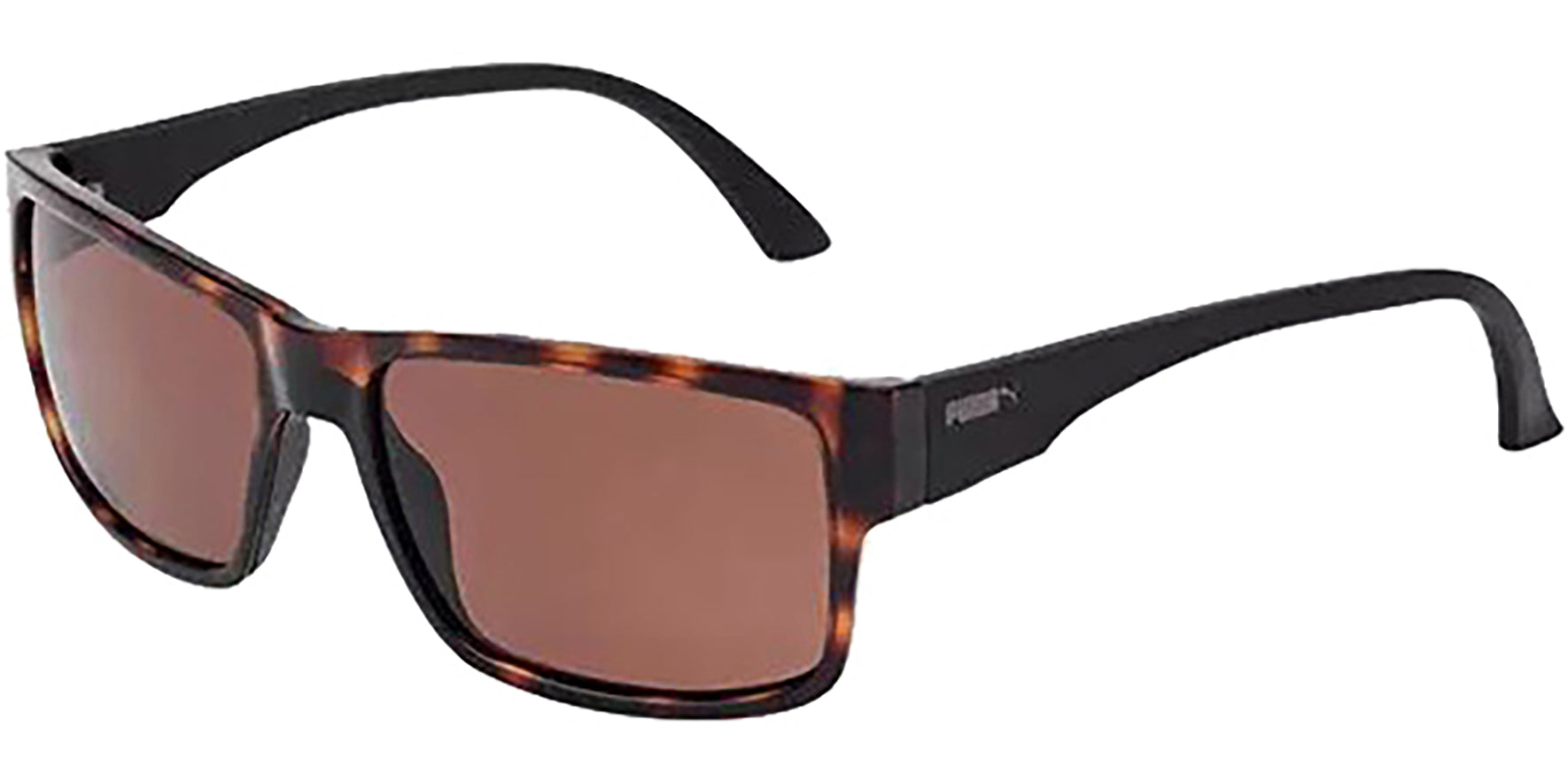 Puma Shoreditch Polarized Dark Havana Sport - Eyedictive