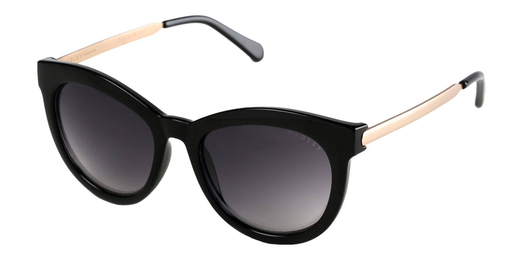 Radley Edie Black Rounded Cat Eye w/ Gradient Lens - Eyedictive