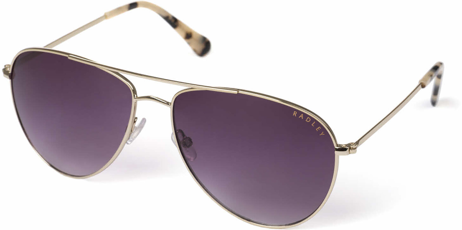 Radley Petula Gold-Tone Aviator w/ Gradient Lens - Eyedictive