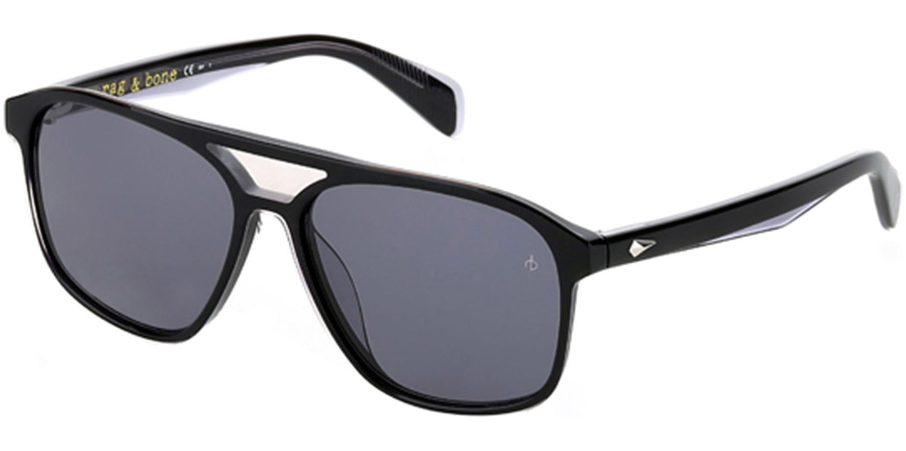 Rag & Bone Black Stylized Pilot - Eyedictive