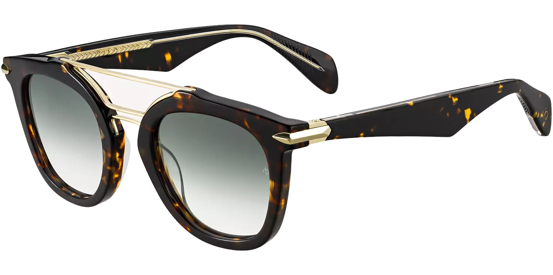 Rag & Bone Dark Havana Pantos w/ Gradient Lens - Eyedictive