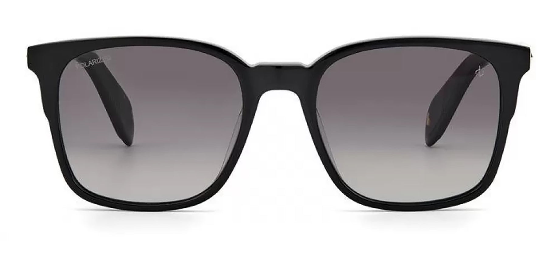 Rag & Bone Polarized Black Soft Square w/ Gradient Lens - Eyedictive